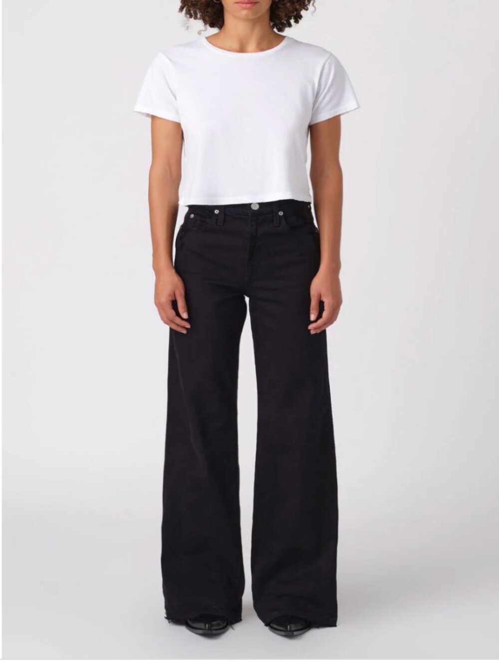 AMO Frida Wide Leg Jeans – Size 29 – Black